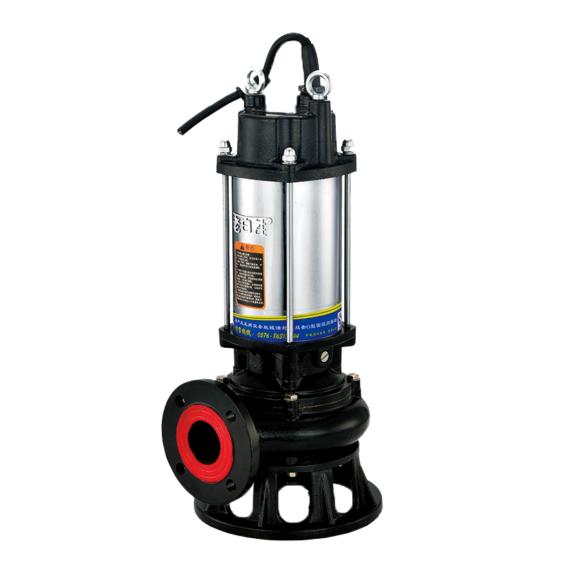 WQ(D)-ST 国标法兰不锈钢机筒污水污物潜水电泵 (可带搅匀、切割装置)